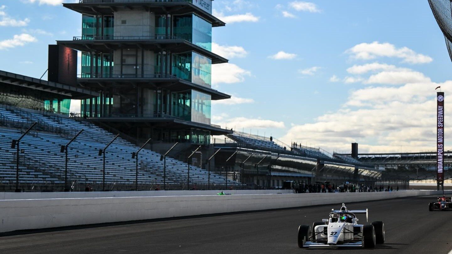 Sceats enjoys USF Pro 2000 test at Indianapolis Motor Speedway ...