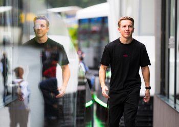 SPA, BELGIUM - JULY 26: Liam Lawson of New Zealand and Visa Cash App RB walks in the Paddock prior to practice ahead of the F1 Grand Prix of Belgium at Circuit de Spa-Francorchamps on July 26, 2024 in Spa, Belgium. (Photo by Rudy Carezzevoli/Getty Images) // Getty Images / Red Bull Content Pool // SI202407260264 // Usage for editorial use only //