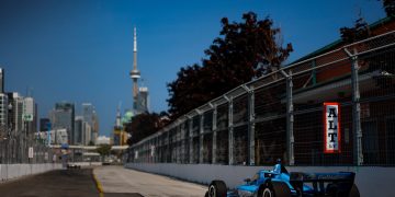 Toronto, CA - during the Ontario Honda Dealers Indy Toronto in Toronto, Ontario, Canada on the streets of Toronto. (Photo by Joe Skibinski | IMS Photo)