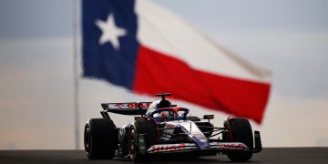 AUSTIN, TEXAS - OCTOBER 18: Liam Lawson of New Zealand driving the (40) Visa Cash App RB VCARB 01 on track during Sprint Qualifying ahead of the F1 Grand Prix of United States at Circuit of The Americas on October 18, 2024 in Austin, Texas. (Photo by Chris Graythen/Getty Images) // Getty Images / Red Bull Content Pool // SI202410190004 // Usage for editorial use only //