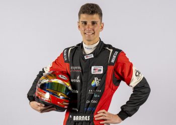 Cooper Barnes, Right Karts by M2 Competition. Driver portraits, GR86 Media Day, Hampton Downs Motorsport Park, New Zealand, 30 October 2024. Photo by Toyota Gazoo Racing NZ