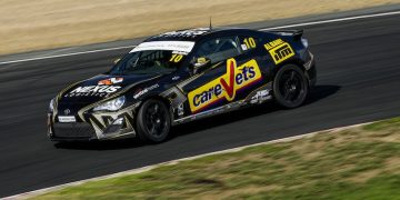 TR86 race 2, Hampton Downs, New Zealand, Sunday 24 April 2022. Photo by John Cowpland / Toyota Gazoo Racing NZ